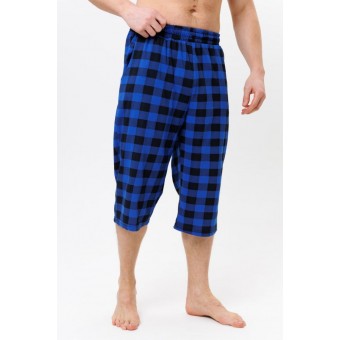 Бриджи  мужские       трикотажные       Синий, Черный   Kuzina Одежда