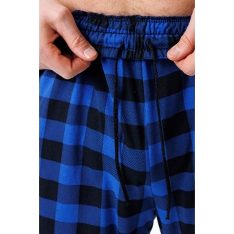 Бриджи  мужские       трикотажные       Синий, Черный   Kuzina Одежда