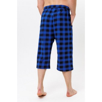 Бриджи  мужские       трикотажные       Синий, Черный   Kuzina Одежда