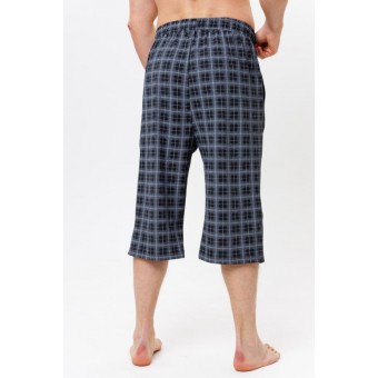 Бриджи  мужские       трикотажные       Серый, Черный   Kuzina Одежда