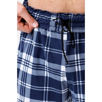 Бриджи  мужские       трикотажные       Белый, Синий   Kuzina Одежда