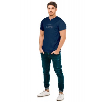 Футболка  мужская       из кулирки       бежевая