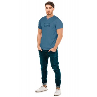 Футболка  мужская       из кулирки       бежевая