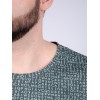 Футболка мужская из кулирки зеленая