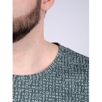 Футболка  мужская       из кулирки       зеленая