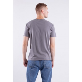 Футболка  мужская       из кулирки       серая