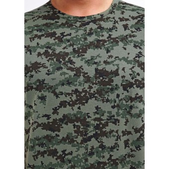 Футболка  мужская       трикотажная       зеленая