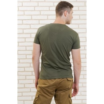 Футболка  мужская       из кулирки       зеленая