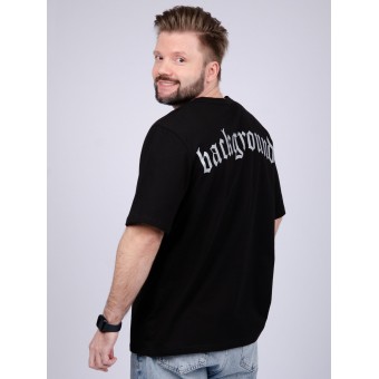 Футболка  мужская       из кулирки       черная