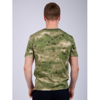 Футболка  мужская       из кулирки       зеленая