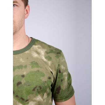 Футболка  мужская       из кулирки       зеленая