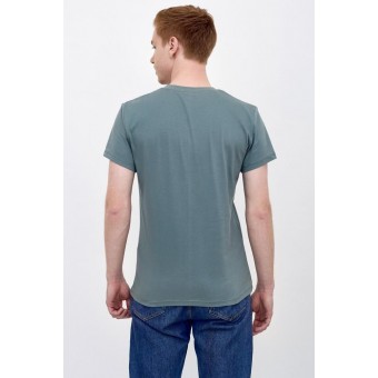 Футболка  мужская       из кулирки       зеленая