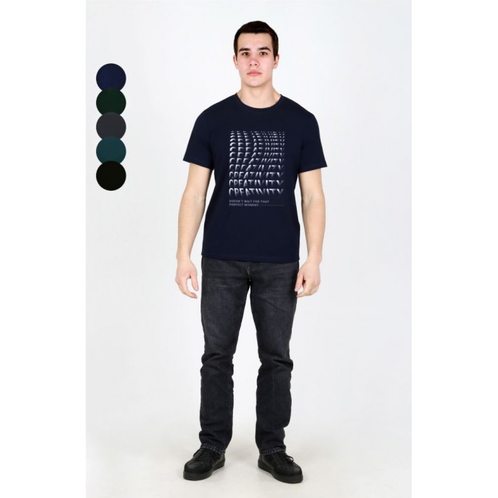 Футболка мужская из кулирки в ассортименте