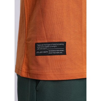 Футболка  мужская       трикотажная       оранжевая