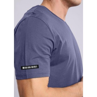 Футболка  мужская       трикотажная       серая