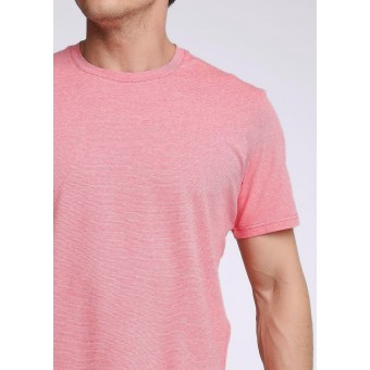 Футболка  мужская       трикотажная       розовая  однотонная