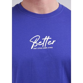 Футболка  мужская       трикотажная       синяя