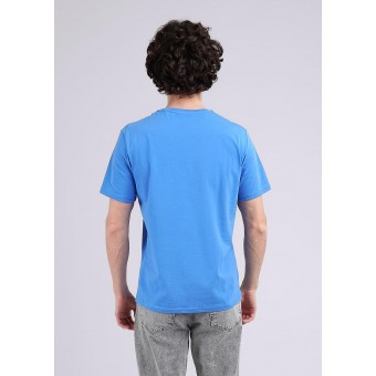 Футболка  мужская       трикотажная       голубая
