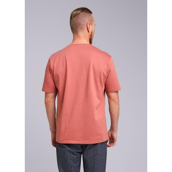 Футболка  мужская       трикотажная       оранжевая