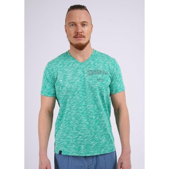 Футболка  мужская       трикотажная       зеленая