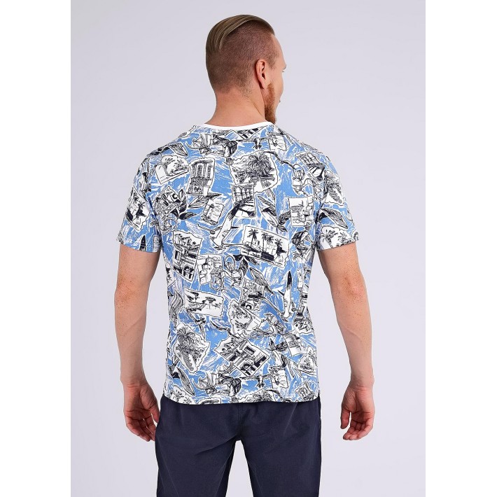 Футболка мужская трикотажная разноцветная