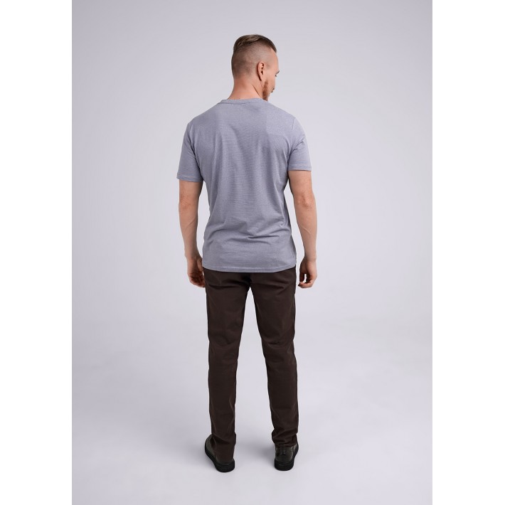 Футболка мужская трикотажная серая