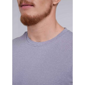 Футболка  мужская       трикотажная       серая