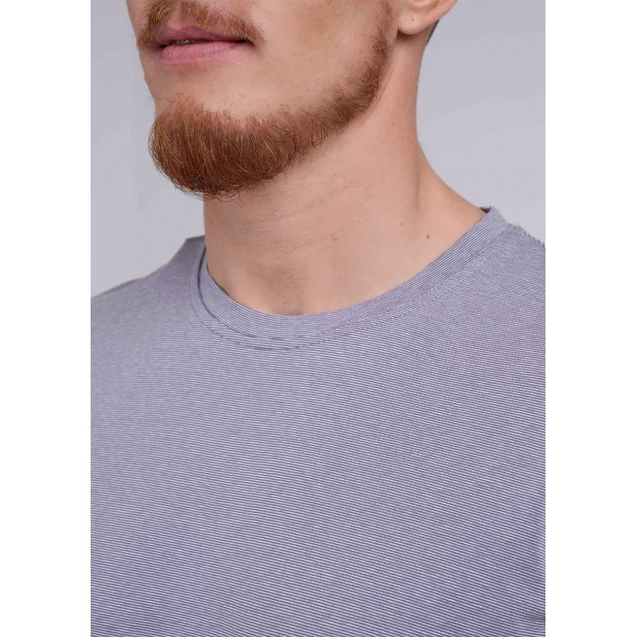 Футболка мужская трикотажная серая