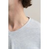 Футболка мужская из кулирки Светло-серый однотонная Melado