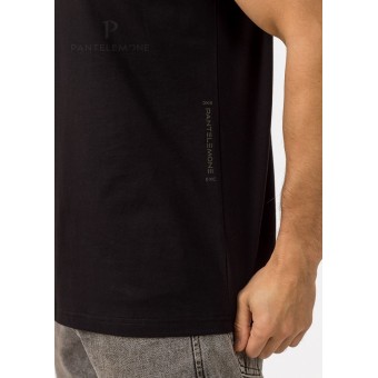 Футболка  мужская       из кулирки       черная