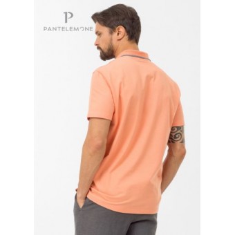 Футболка  мужская       трикотажная       оранжевая