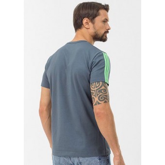 Футболка  мужская       из кулирки       серая