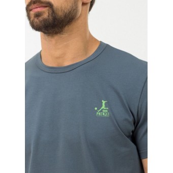 Футболка  мужская       из кулирки       серая