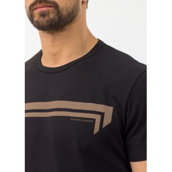 Футболка  мужская       из кулирки       черная