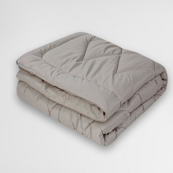 Одеяло    172х205 см 2 спальный  из сатина, шерсть верблюжья Василиса  