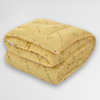 Одеяло    142х205 см 1,5 спальный 250 г/м² из полиэстера, шерсть верблюжья Столица текстиля  