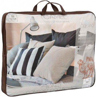 Одеяло      172х205  двуспальное из полиэстера  150 г/м2    шерсть верблюжья    Столица текстиля