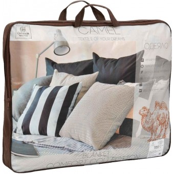 Одеяло      172х205  двуспальное из полиэстера  300 г/м2    шерсть верблюжья    Столица текстиля