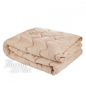 Одеяло     для сна 200х220  евро из микрофибры  300 г/м2    шерсть верблюжья, силиконизированное волокно    Тихий час