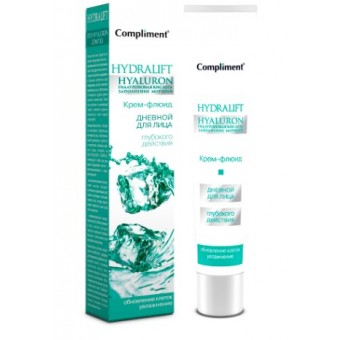 797859 Compliment HYDRALIFT HYALURON Дневной крем-флюид глубокого действия д/лица, 50 мл
