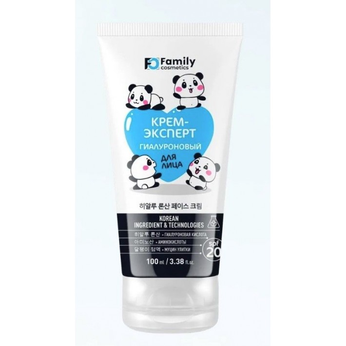 FCFC-501 ГИАЛУРОНОВЫЙ КРЕМ – ЭКСПЕРТ ДЛЯ ЛИЦА СЕРИИ FAMILY COSMETICS, 100 мл