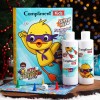 Compliment kids ПН №1907 Superhero c ароматом жвачки (пена д/душа 200 мл + шампунь д/волос 200 мл+игра)
