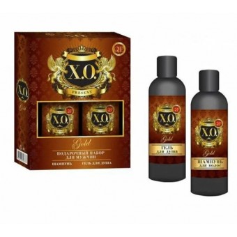 798733 Q.P. X.O. ПН №1006 Gold (гель д/душа 250 мл+шампунь 250 мл)