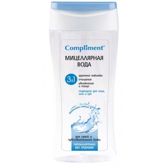 796265 Compliment Мицеллярная вода 3 в 1, 200 мл_