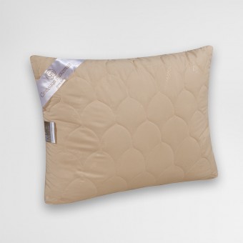 Подушка   для сна 70х70 см   из полиэстера, шерсть верблюжья Столица текстиля  