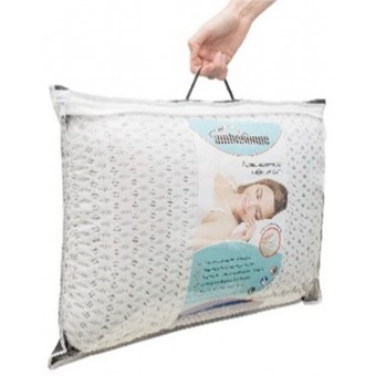 Подушка     ортопедическая 40х60   трикотажная      пенополиуретан белая   Ambesonne