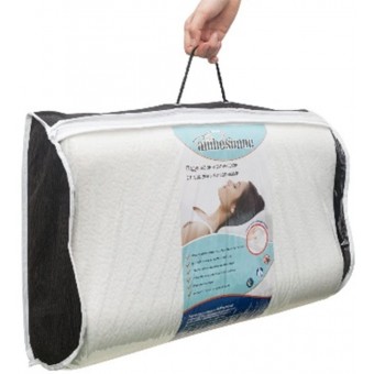 Подушка     ортопедическая 40х60   трикотажная      пенополиуретан белая   Ambesonne