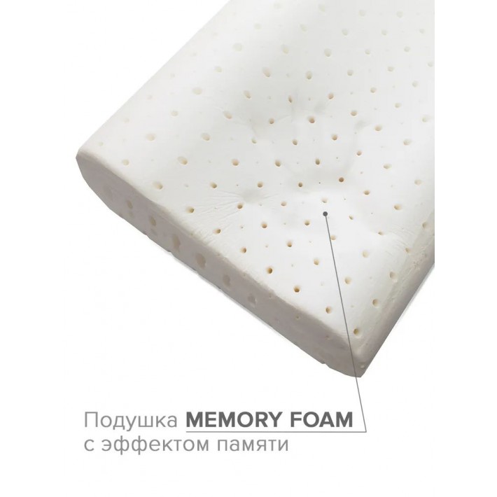 Подушка ортопедическая 40х60 трикотажная пенополиуретан Ambesonne