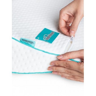 Подушка     ортопедическая 48х29   трикотажная      пенополиуретан белая   Ambesonne