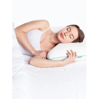 Подушка     ортопедическая 40х60   из жаккарда      пенополиуретан белая   Ambesonne